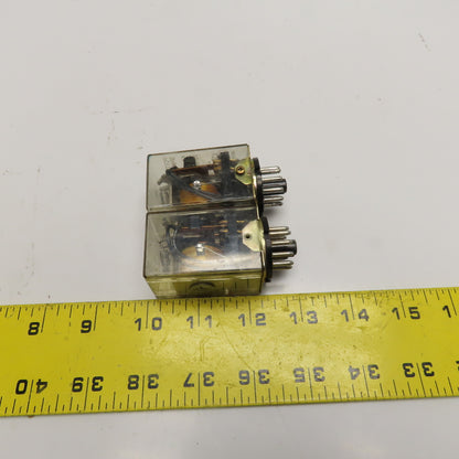 Potter & Brumfield KA-4876 120V 50/60Hz Plug In Relay Lot Of 2