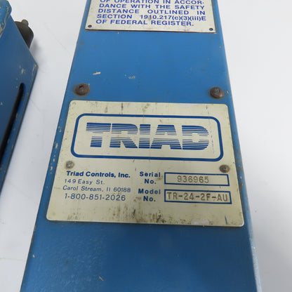 Triad TR-24-2F-AU 29" Safety Light Curtain Set Of 2
