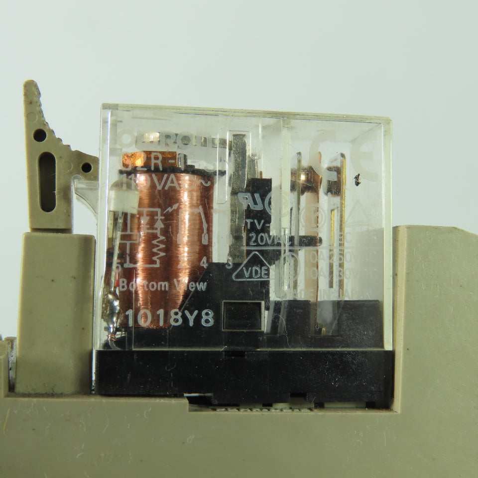 Omron G2R-1-SN Relay 10A 110VAC W/ Base Lot Of 14
