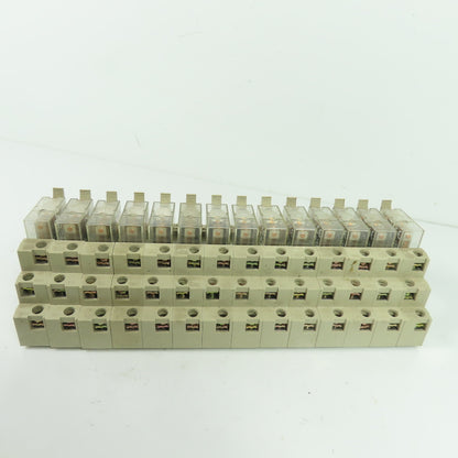 Omron G2R-1-SN Relay 10A 110VAC W/ Base Lot Of 14