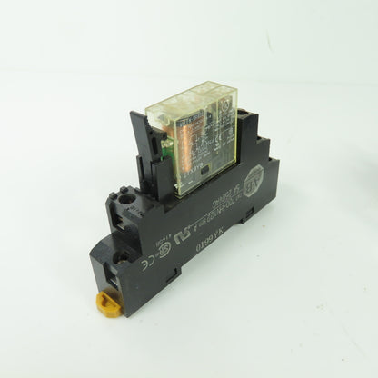 Allen Bradley 700-HK32Z24-4 Ser A Relay 120/240VAC 5A 24VDC Coil W/Base Lot/ 10