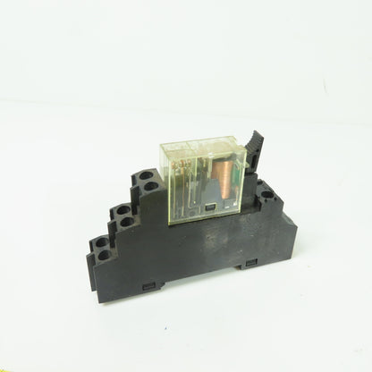 Allen Bradley 700-HK32Z24-4 Ser A Relay 120/240VAC 5A 24VDC Coil W/Base Lot/ 10