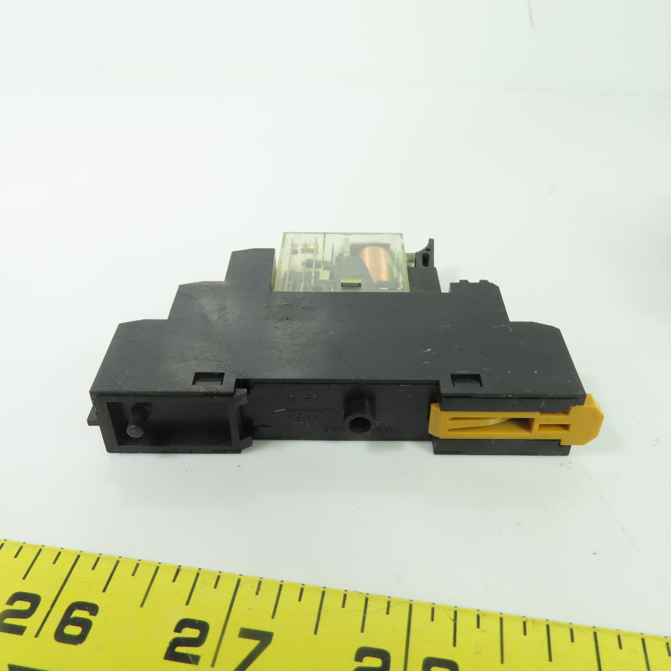 Allen Bradley 700-HK32Z24-4 Ser A Relay 120/240VAC 5A 24VDC Coil W/Base Lot/ 10