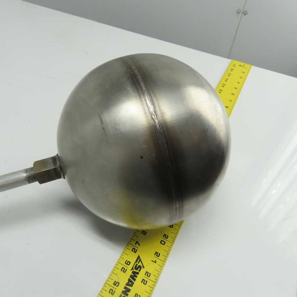 7-1/2" OD Stainless Steel Heavy Duty Float Ball 3/8" NPT