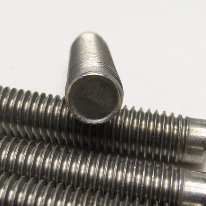 1/2"-13 x 2-1/2" Long Dog Point Stud Clamp Leveling Screw Lot Of 5