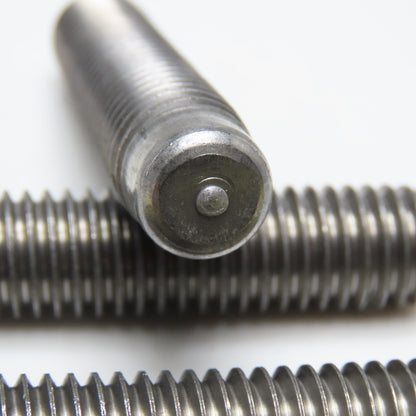 1/2"-13 x 2-1/2" Long Dog Point Stud Clamp Leveling Screw Lot Of 5