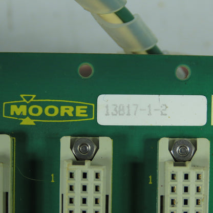 Moore Products 13817-1-2 8-Slot Backplane Rack with Power Supply WI60-341-01/CX
