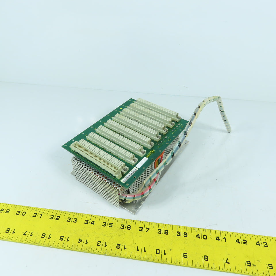 Moore Products 13817-1-2 8-Slot Backplane Rack with Power Supply WI60-341-01/CX