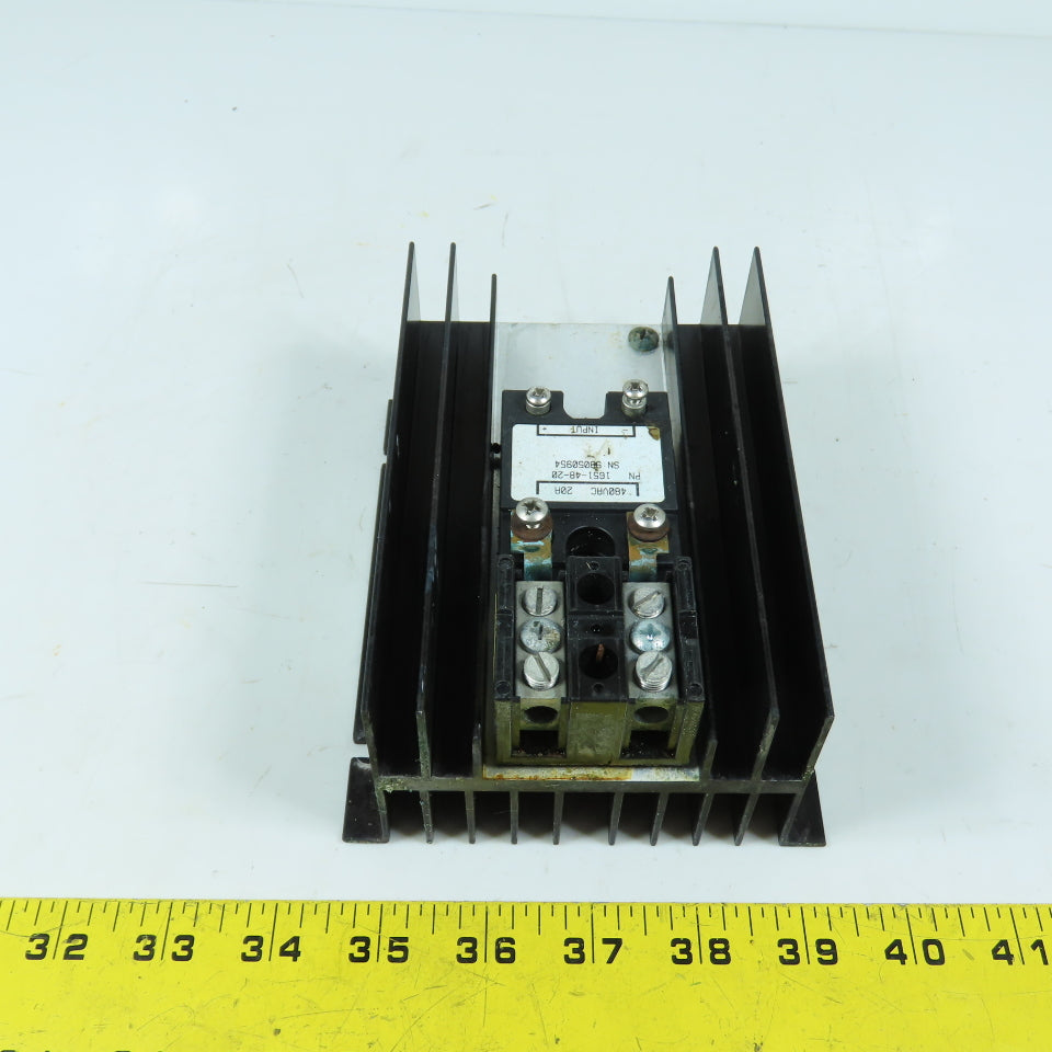 Dwyer Love Controls 3020-48-20-4 SCR Power Controller 480VAC 20A 3-Phase Slave
