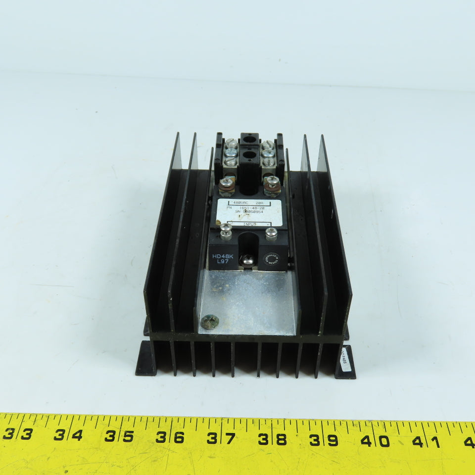 Dwyer Love Controls 3020-48-20-4 SCR Power Controller 480VAC 20A 3-Phase Slave