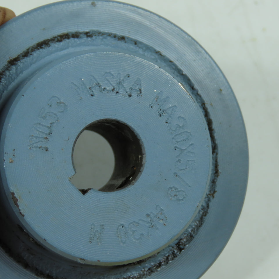 Maska MA30X5/8 V-Belt Pulleys 3.05" OD 5/8" Bore AK30 Lot Of 2