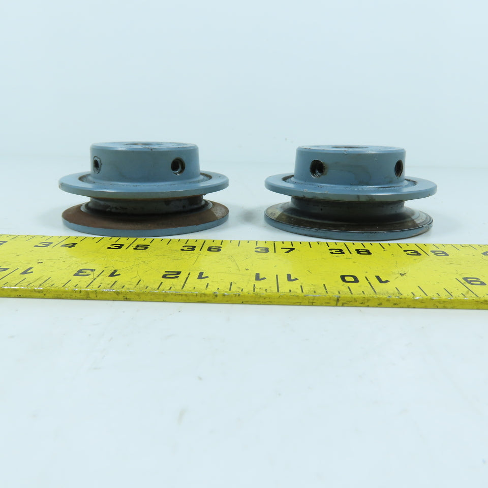 Maska MA30X5/8 V-Belt Pulleys 3.05" OD 5/8" Bore AK30 Lot Of 2