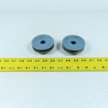 Maska MA30X5/8 V-Belt Pulleys 3.05" OD 5/8" Bore AK30 Lot Of 2