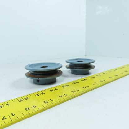 Maska MA30X5/8 V-Belt Pulleys 3.05" OD 5/8" Bore AK30 Lot Of 2