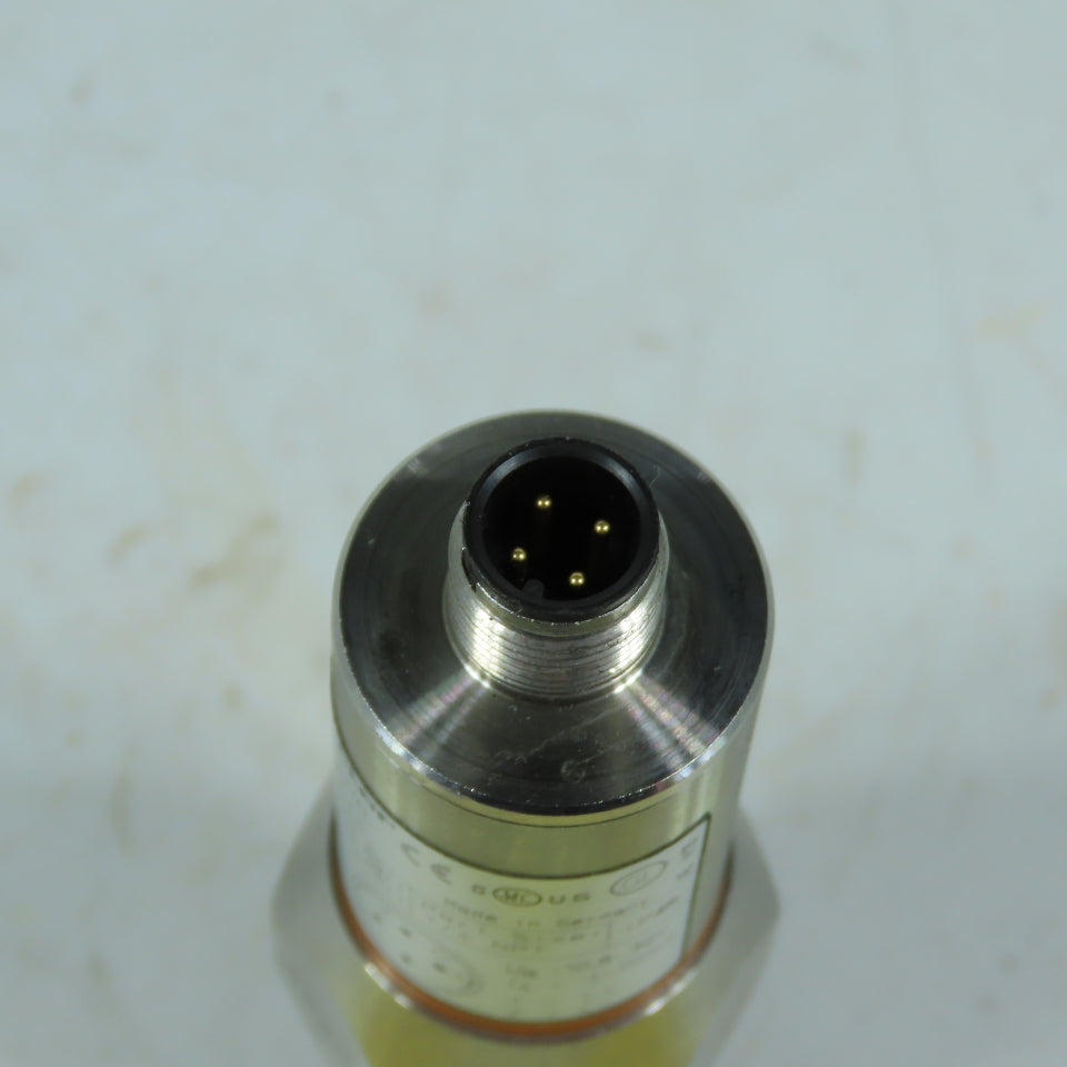 ifm efector PA3224 Pressure Sensor 0-10 bar 145 PSI 4-20mA 1/4 NPT