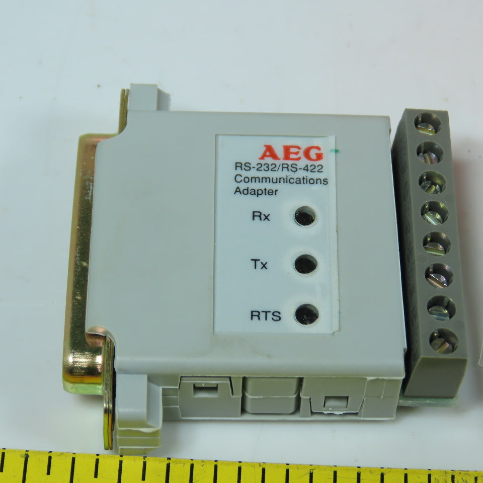 AEG RS-232/RS-422 Communications Adapter RS-232 to RS-422 Interface New