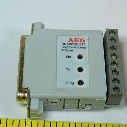 AEG RS-232/RS-422 Communications Adapter RS-232 to RS-422 Interface New