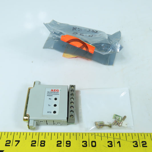 AEG RS-232/RS-422 Communications Adapter RS-232 to RS-422 Interface New