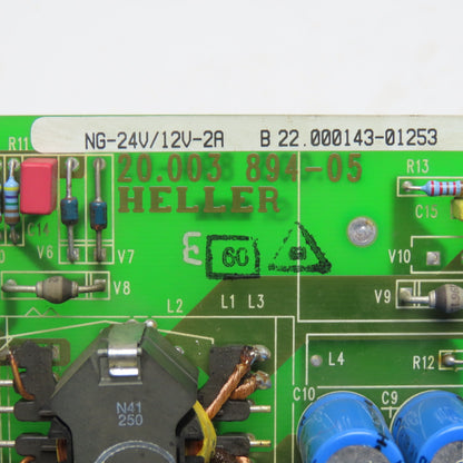 Heller NG-24V/12V-2A 20.003 894-05 Circuit Board Controller