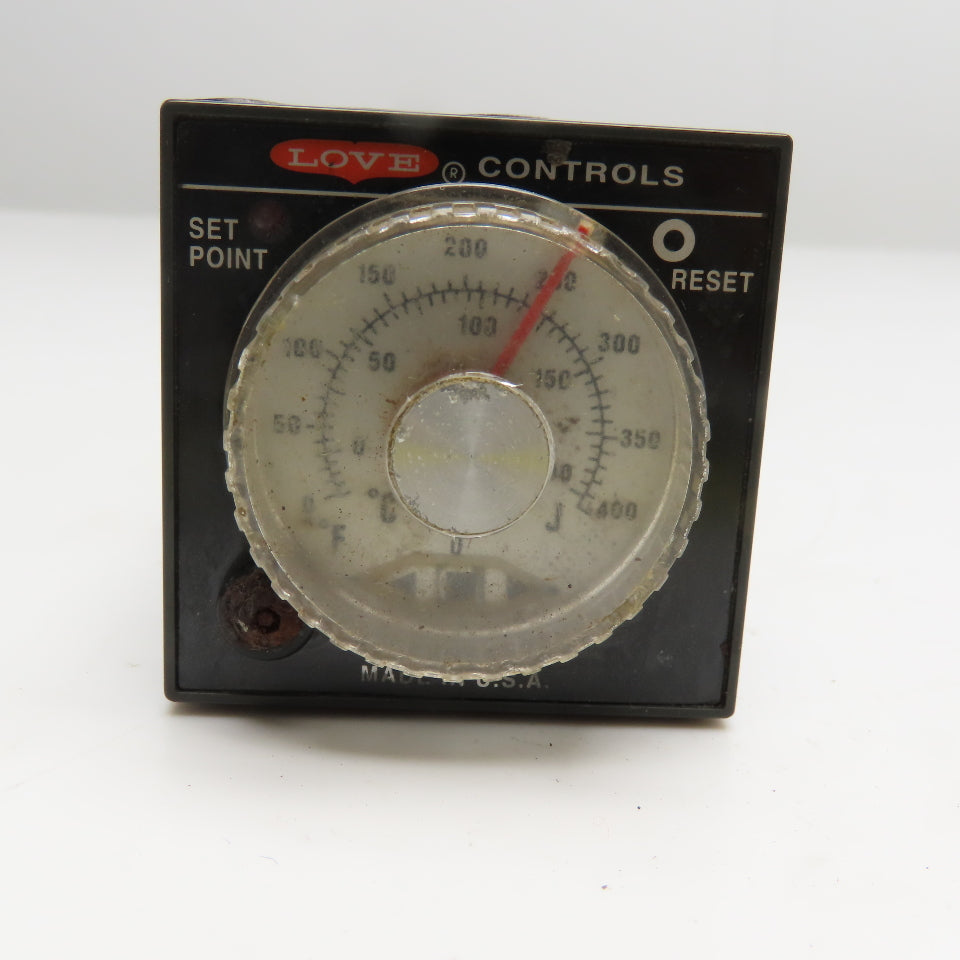 Love Controls 140JA-2102 Panel Mount Temperature Controller 0-400°F