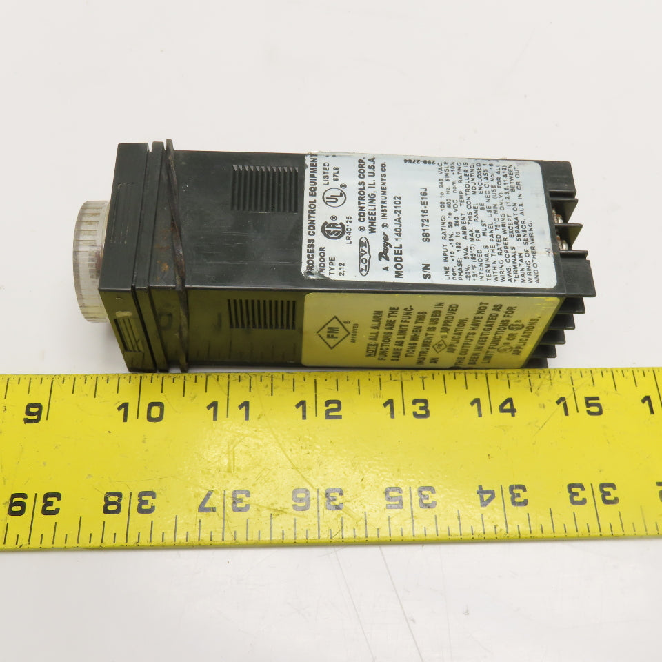 Love Controls 140JA-2102 Panel Mount Temperature Controller 0-400°F