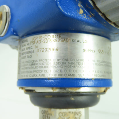 Foxboro IGP10-DD1D1F Differential Pressure Transmitter 12.5-42VDC 0-275PSI