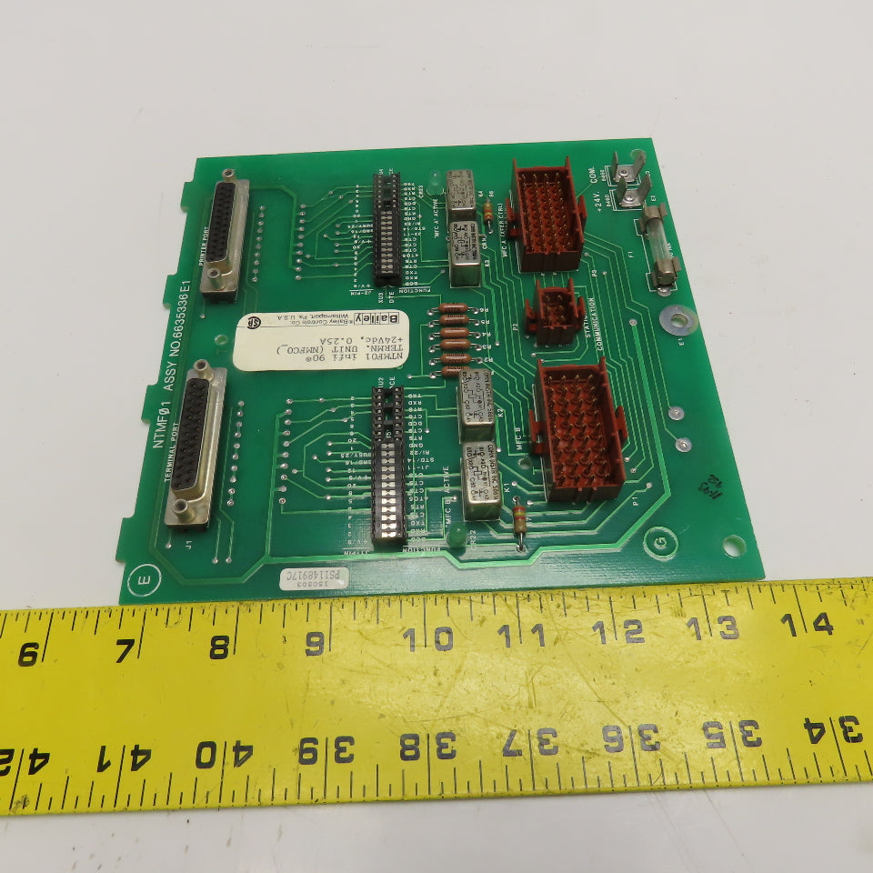 Bailey 66395336E1 NTMF01 Infi 90 Terminal Unit +24VDC