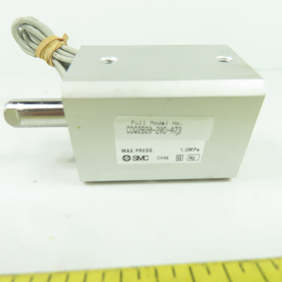SMC CDQ2B20-20D-A73 Pneumatic Cylinder 20mm Stroke 1.0MPa