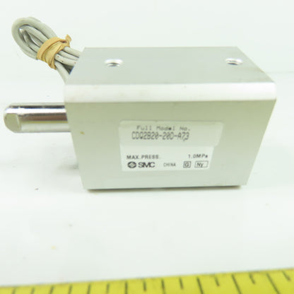SMC CDQ2B20-20D-A73 Pneumatic Cylinder 20mm Stroke 1.0MPa