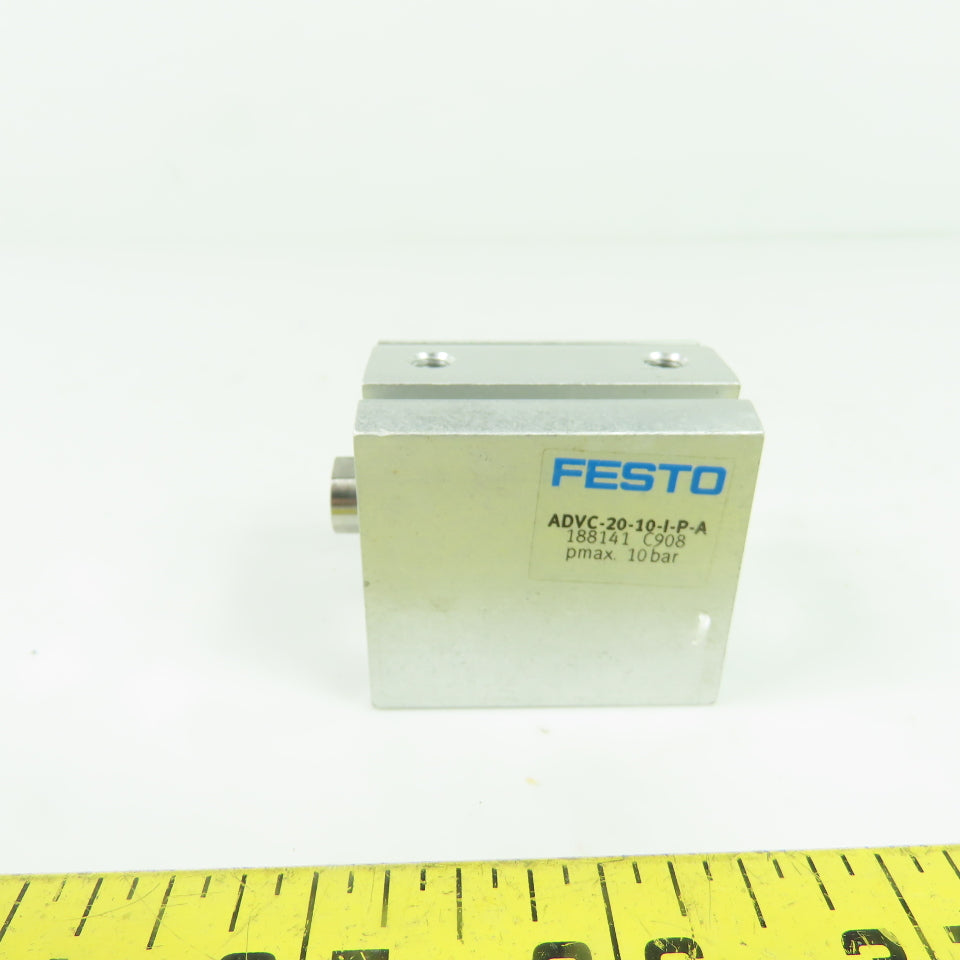 Festo ADVC-20-10-I-P-A Pneumatic Cylinder 20mm Bore 10mm Stroke