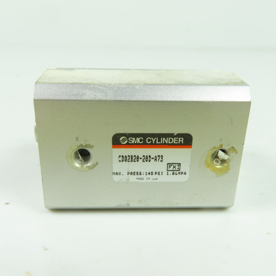 SMC CDQ2B20-20D-A73 Pneumatic Cylinder 20mm Stroke 20mm Bore 145PSI