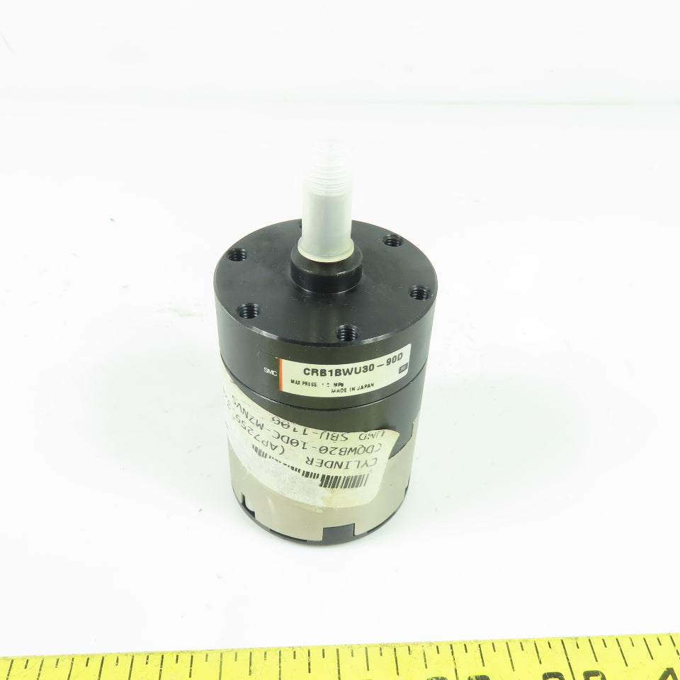 SMC CRB1BWU30-90D Pneumatic Rotary Actuator1.0MPa 8mm Shaft