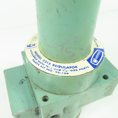 Wilkerson 2215 Pneumatic Regulator 3/4" NPT 300PSI
