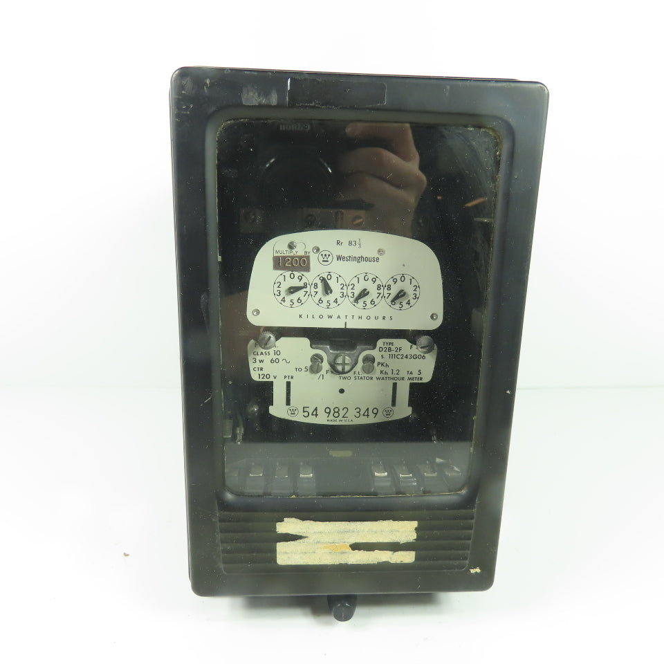 Westinghouse D2B-2F Kilowatt Hours Meter