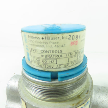 Endress + Hauser FTM 1630 Vibratrol Level Controls 115V 5VA