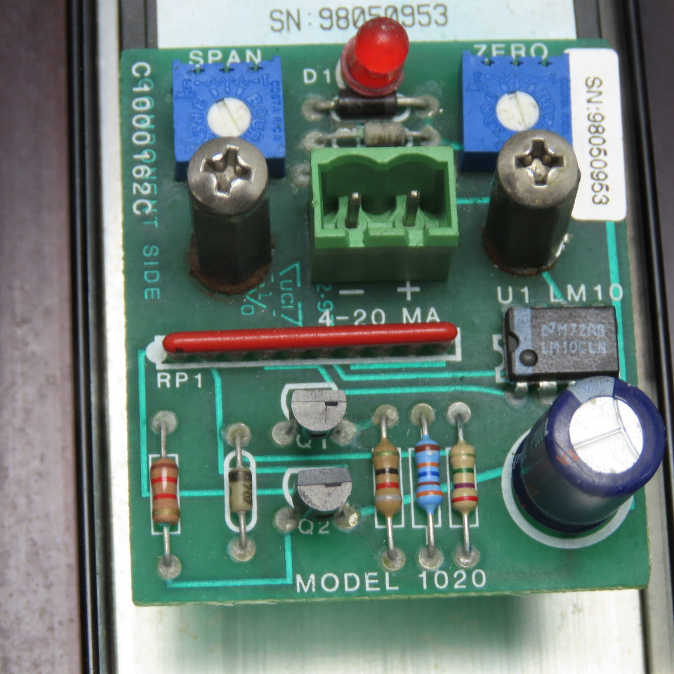 Love Controls 3020-48-20-4 Single Phase SCR Power Controller Model 1020 Card