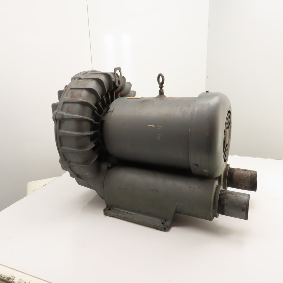 Baldor J1510 15HP Regenerative Blower Vacuum Pump 208-230/460V 3Ph Tested