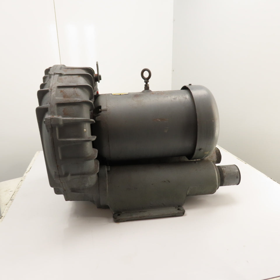 Baldor J1510 15HP Regenerative Blower Vacuum Pump 208-230/460V 3Ph Tested