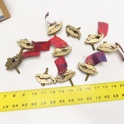 Thomas & Betts 3849 Bronze Grounding Clamp For #2-#6 CU Grounding Wire Lot Of 10