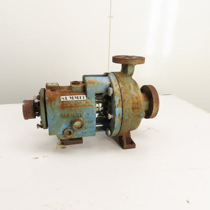 Summit Pump 2196STO Centrifugal Process Pump 1x1.5-6 DI/SS 150PSI