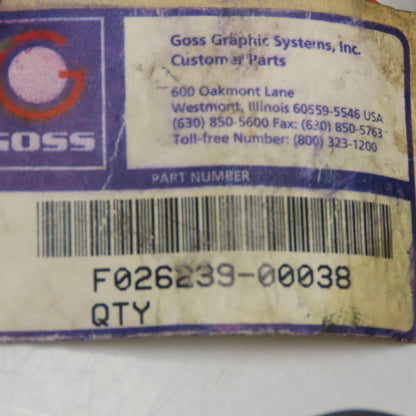 Goss F026239-00038 B56 Encoder B Wire Harness