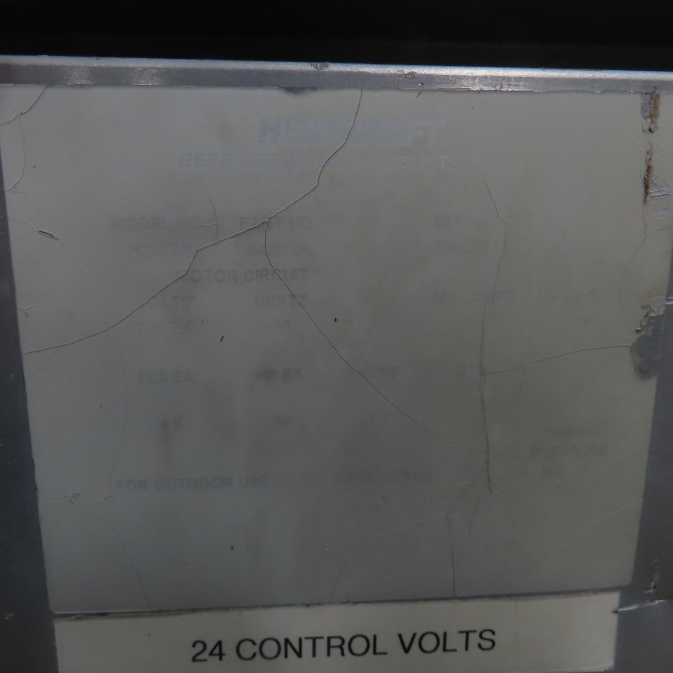 Larkin Heatcraft PCB8SM Air Cooled Condenser 1Ph 208-230V 3/4HP FM35-50