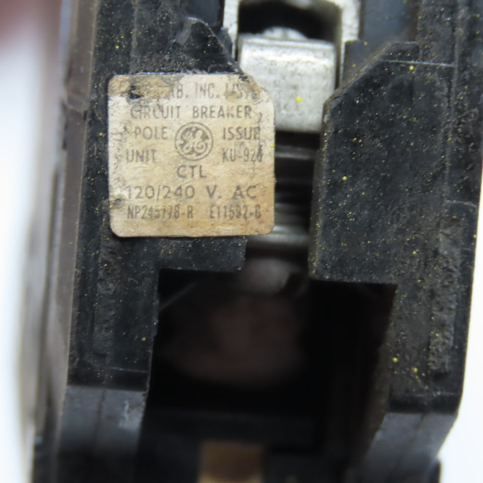 General Electric TQB 1120 20A Single Pole Circuit Breaker 120/277V Lot Of 10