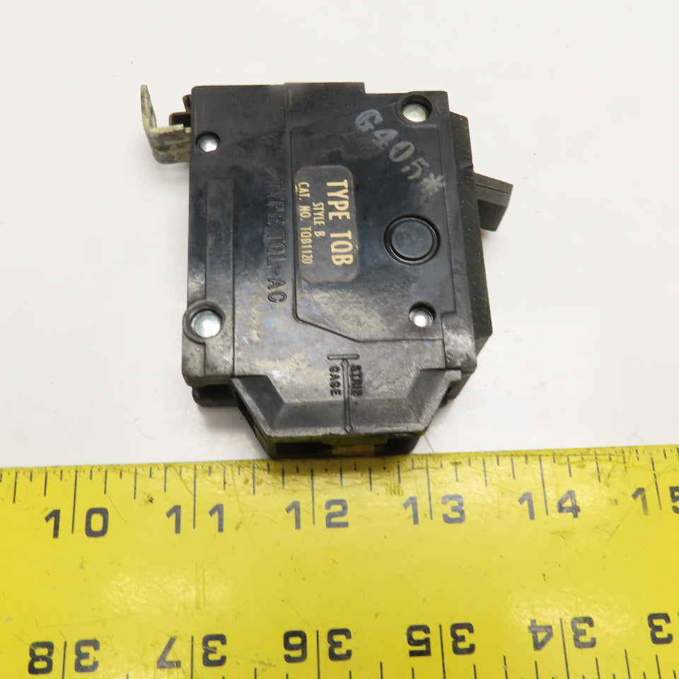 General Electric TQB 1120 20A Single Pole Circuit Breaker 120/277V Lot Of 10