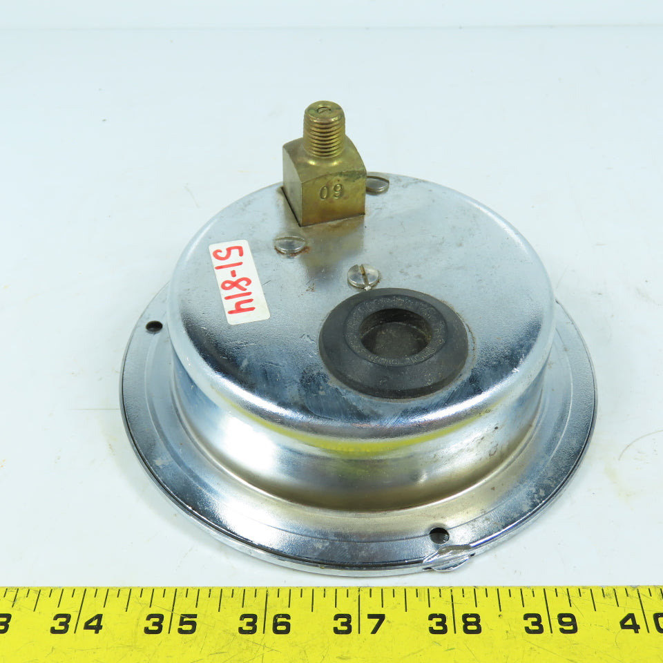 Marsh Type 103 4" Mastergauge Pressure Gauge 0-60 PSI