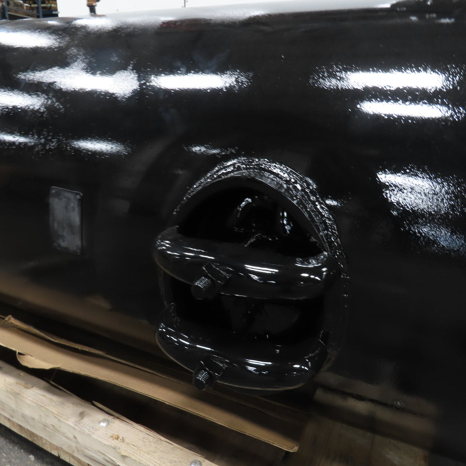 660 Gallon Vertical Compressed Air Receiver Storage Tank 125PSI (New Paint)