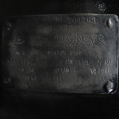 660 Gallon Vertical Compressed Air Receiver Storage Tank 125PSI (New Paint)