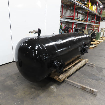 660 Gallon Vertical Compressed Air Receiver Storage Tank 125PSI (New Paint)