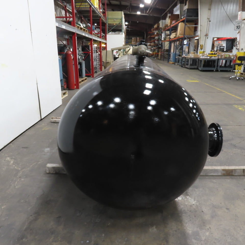 660 Gallon Vertical Compressed Air Receiver Storage Tank 125PSI (New Paint)