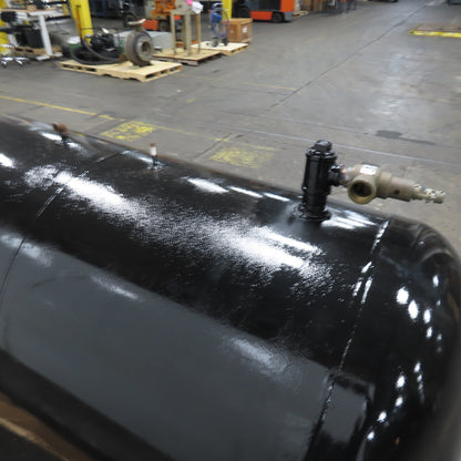 660 Gallon Vertical Compressed Air Receiver Storage Tank 125PSI (New Paint)